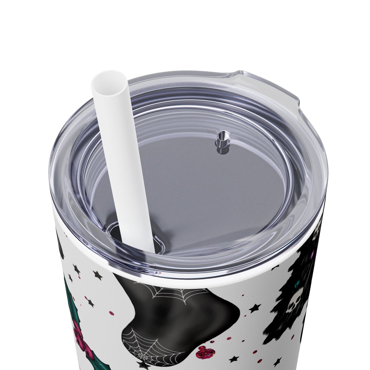 Spooky White Christmas Tumbler 20oz