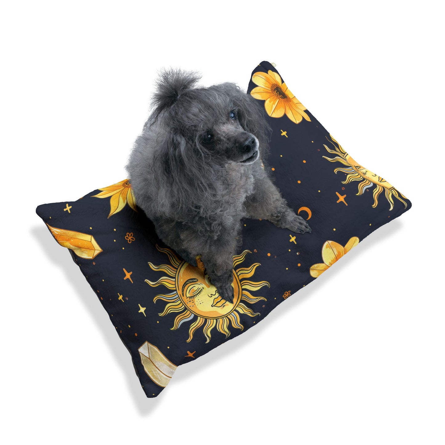 Sun Shining Good Vibes Pet Pillow