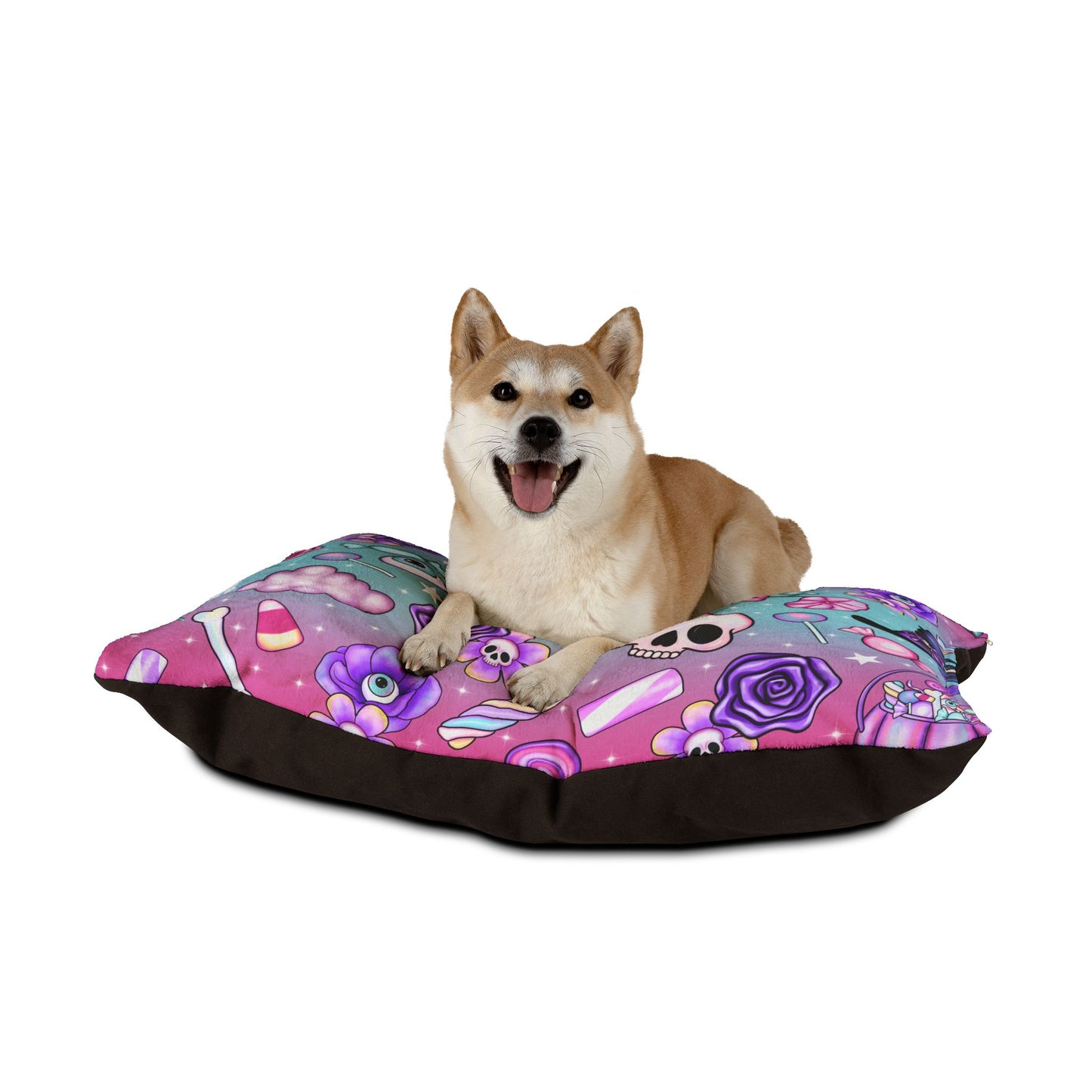 Mystical Cotton Candy Pink Pet Bed