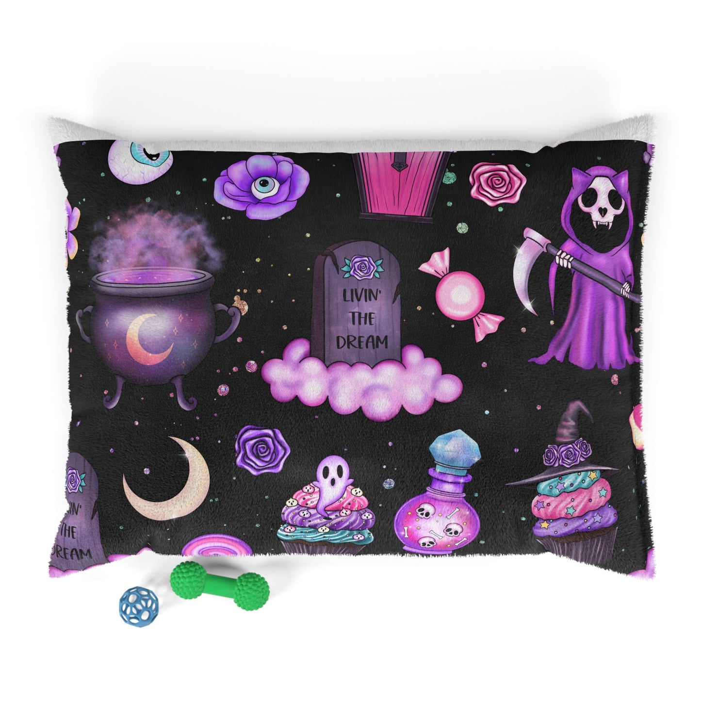 Spooky Cupcakes Pet Bed