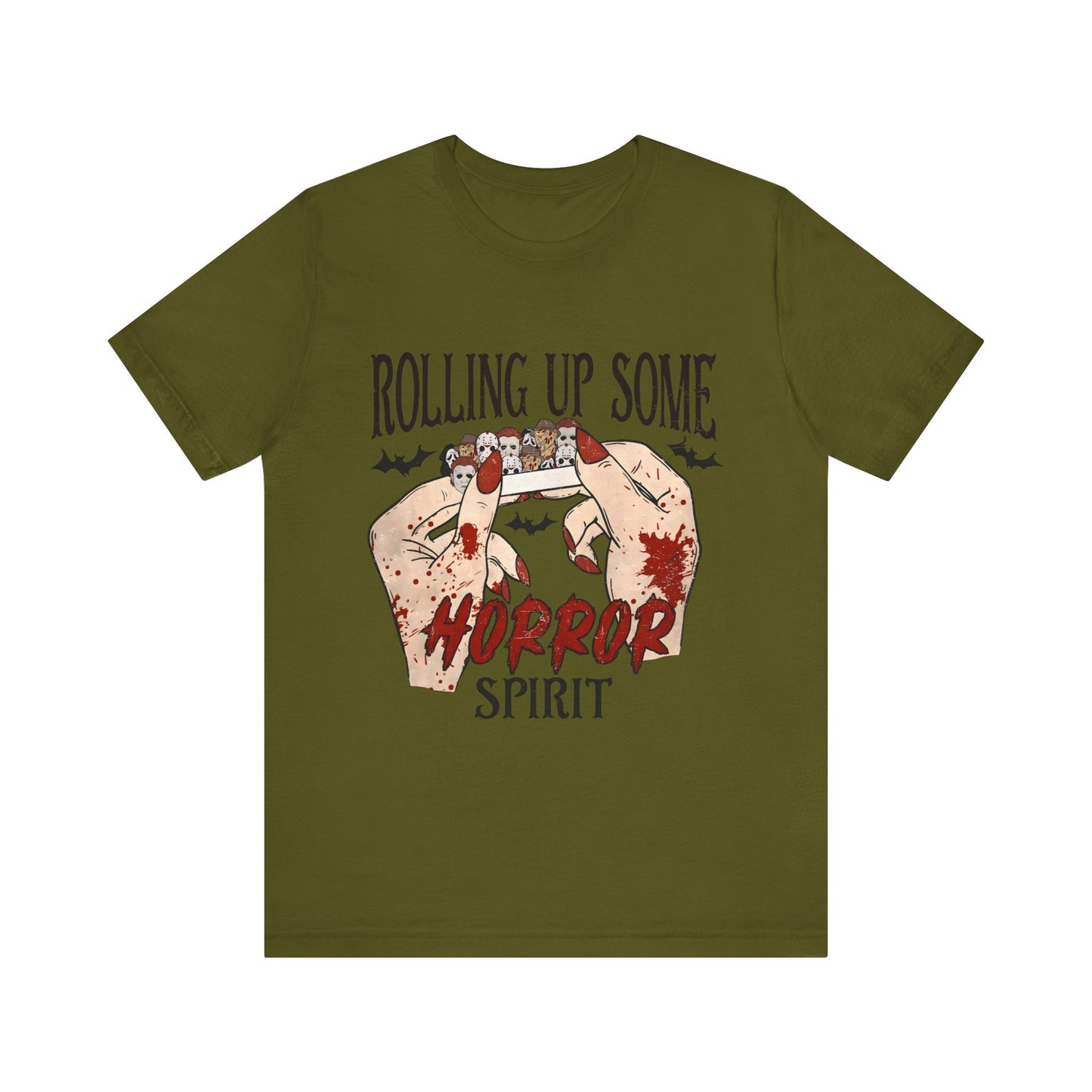 Unisex Rolling up Some Horror Spirit Tee