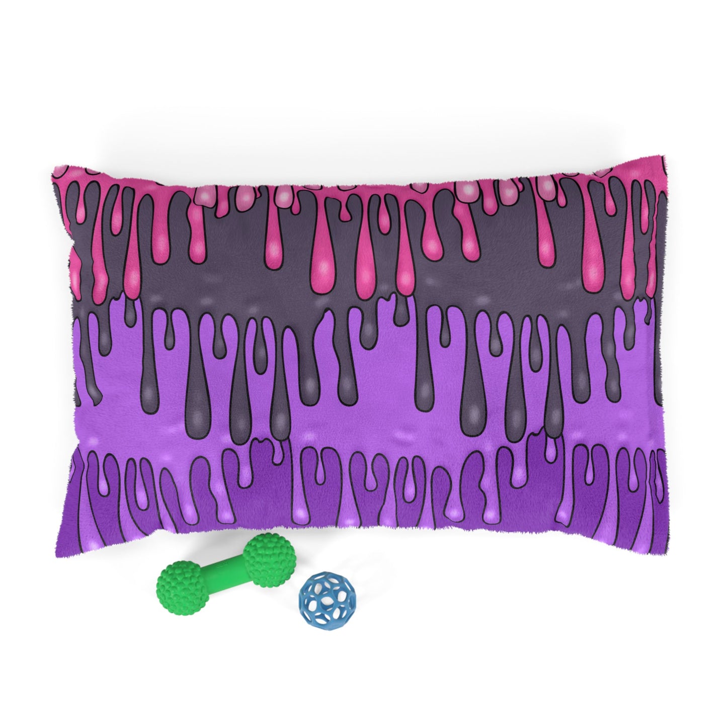 Dripping Colors Pet Bed