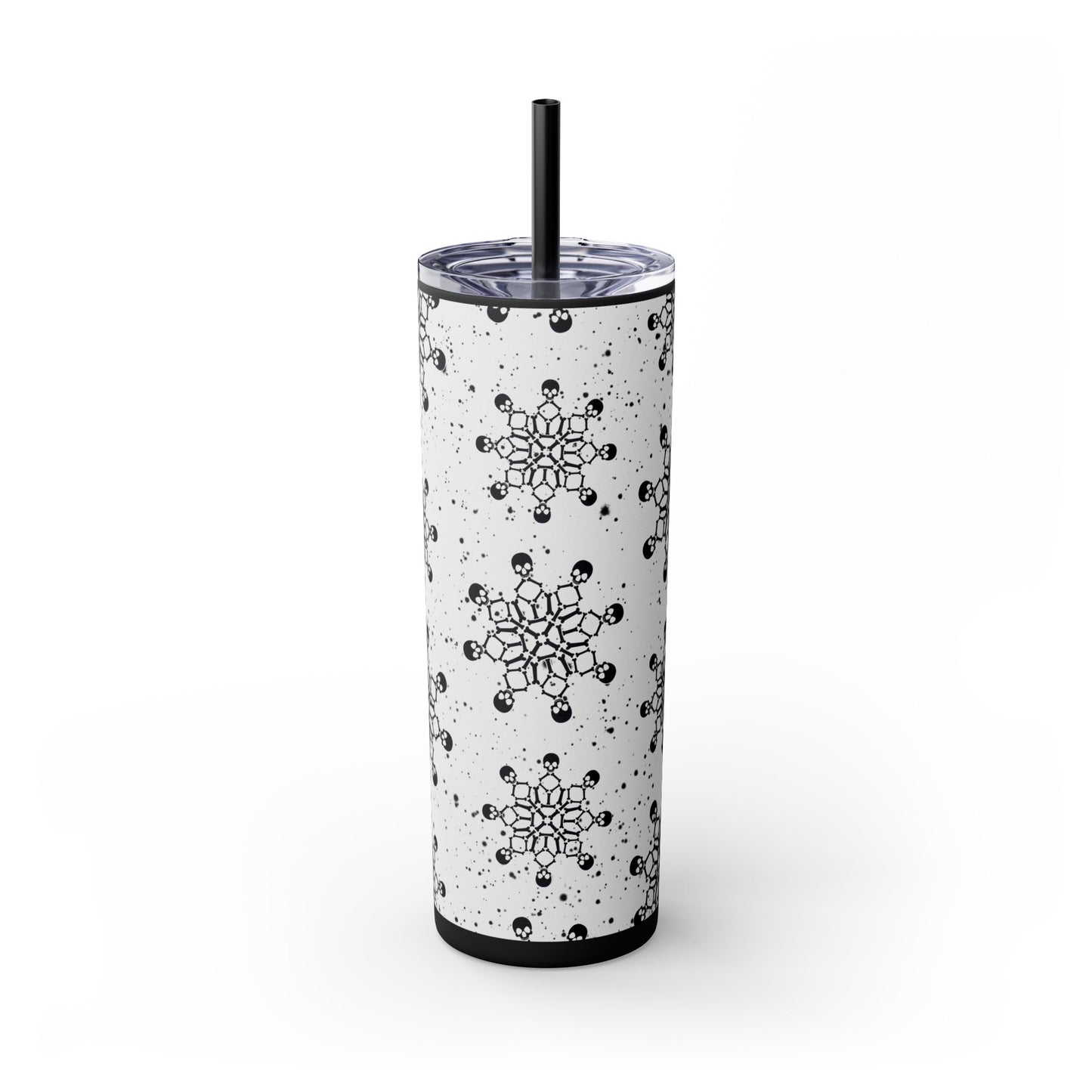 Spooky Skull Christmas Tumbler 20oz
