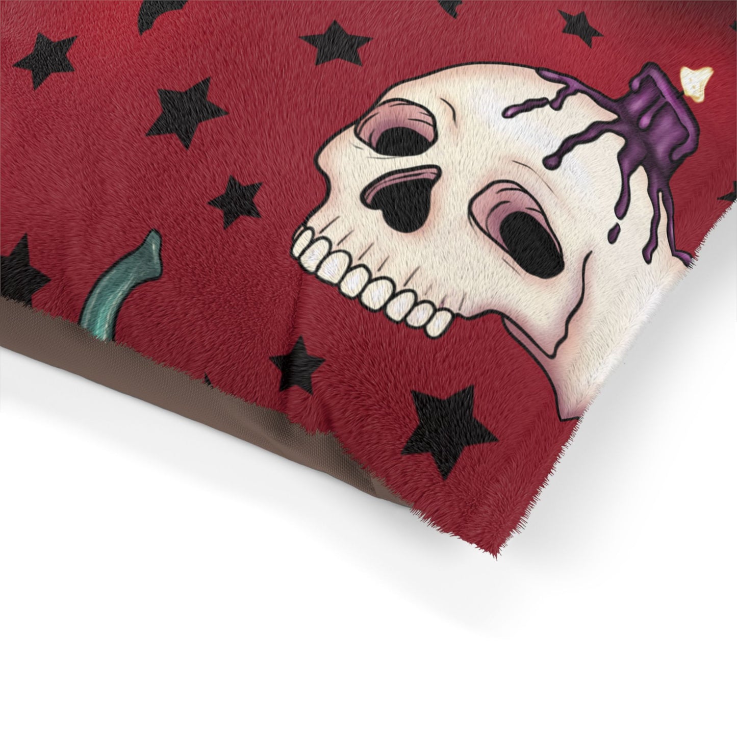 RIP Skull Halloween Pet Pillow