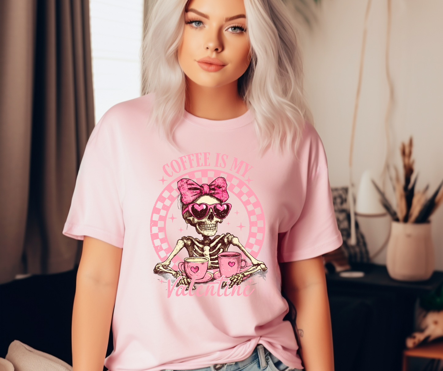 Coffee Is My Valentine Tee