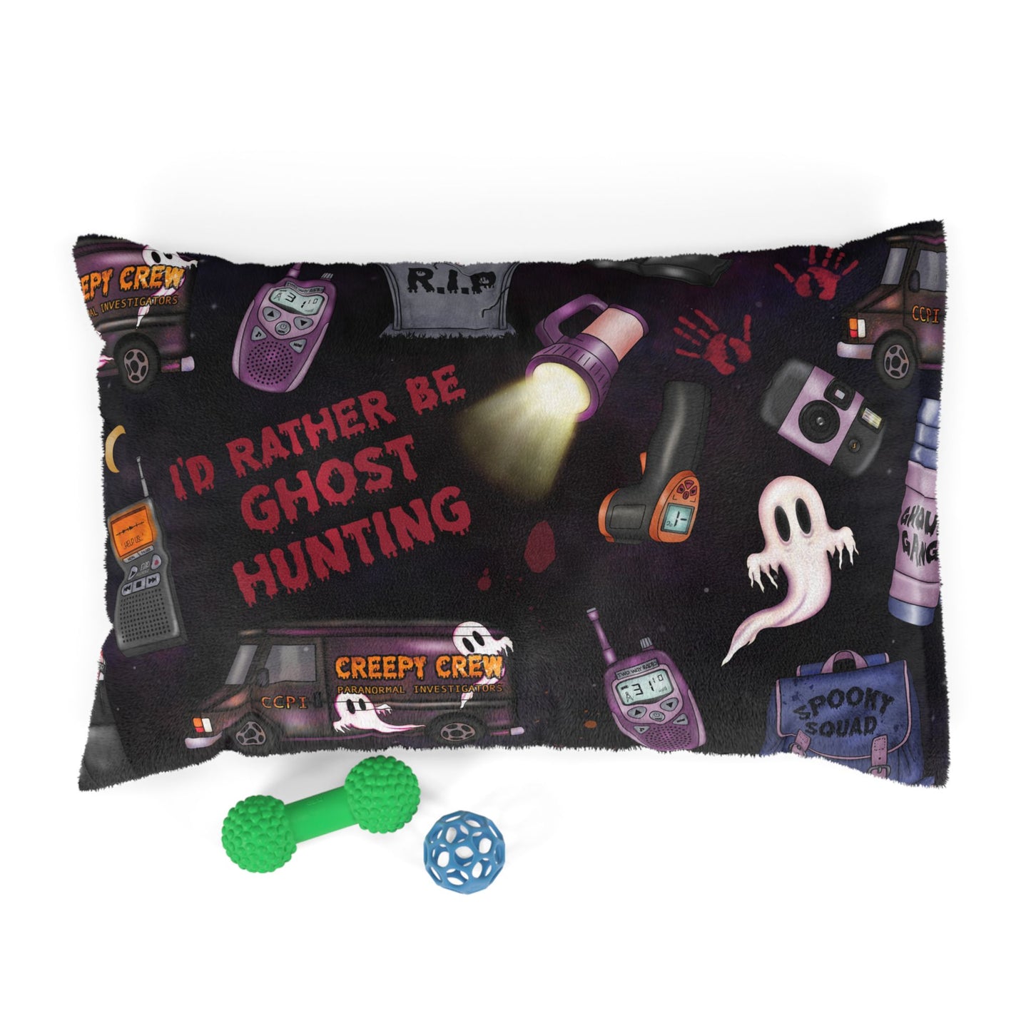 Ghost Hunting Pet Bed