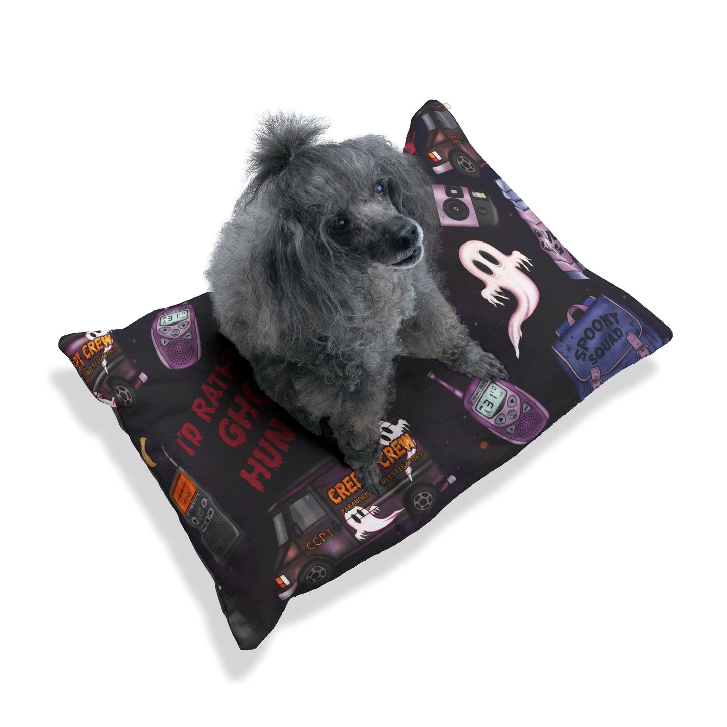 Ghost Hunting Pet Bed