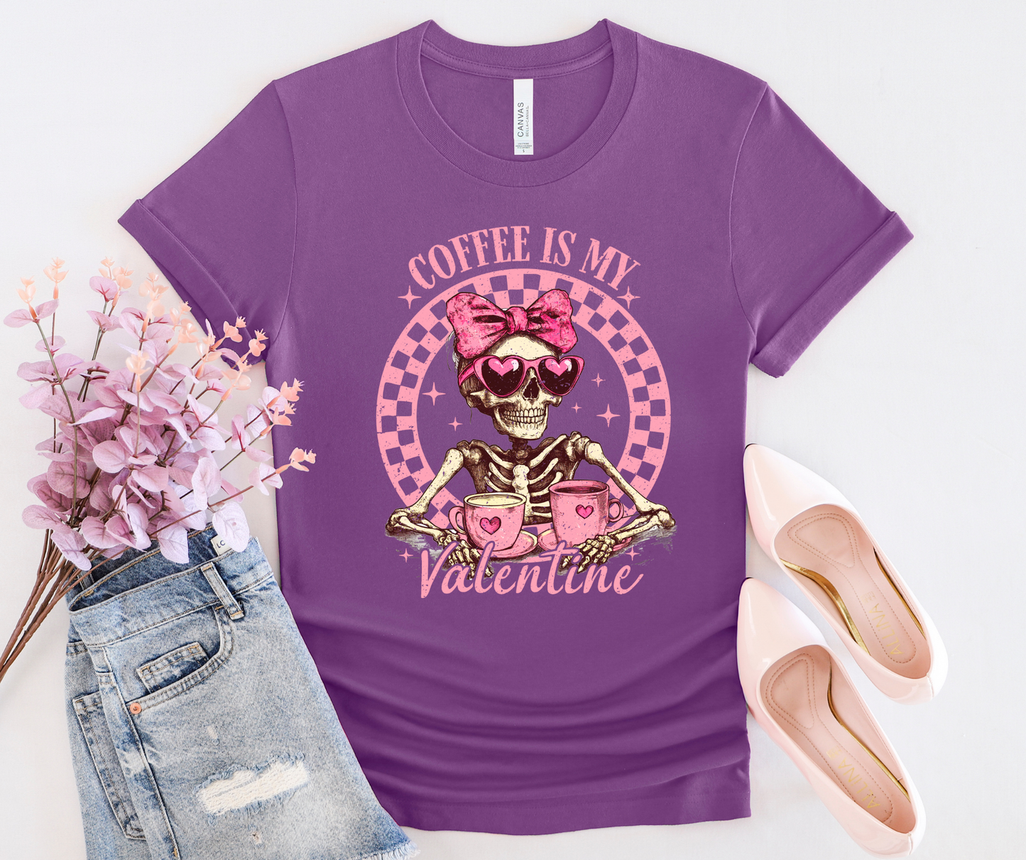 Coffee Is My Valentine Tee