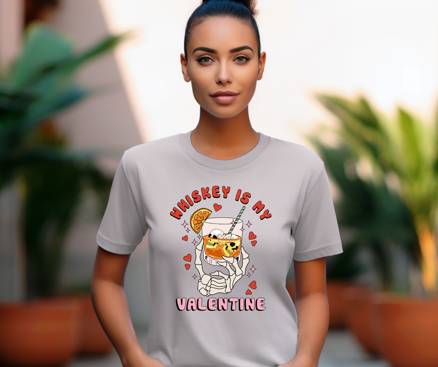 Whiskey Is My Valentine Tee