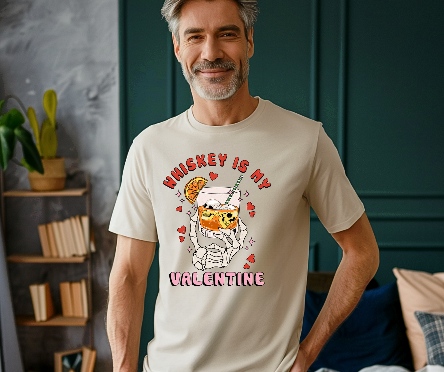 Whiskey Is My Valentine Tee