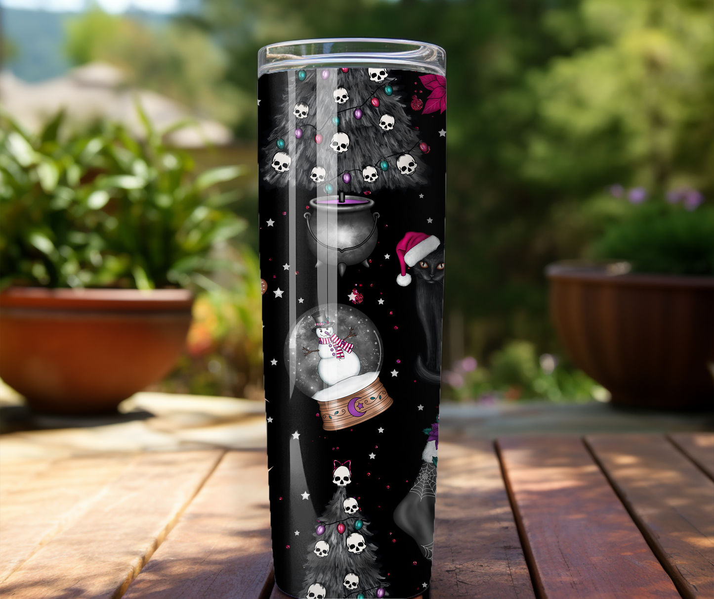 Spooky Christmas Tumbler 20oz