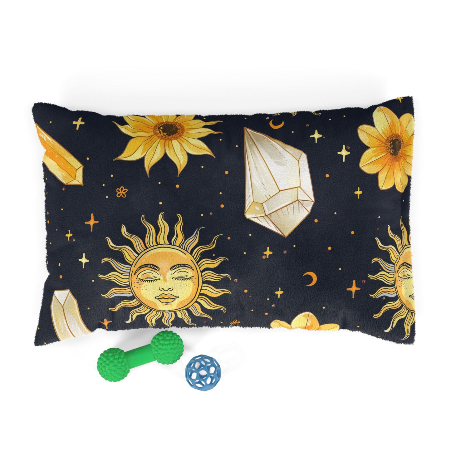 Sun Shining Good Vibes Pet Pillow