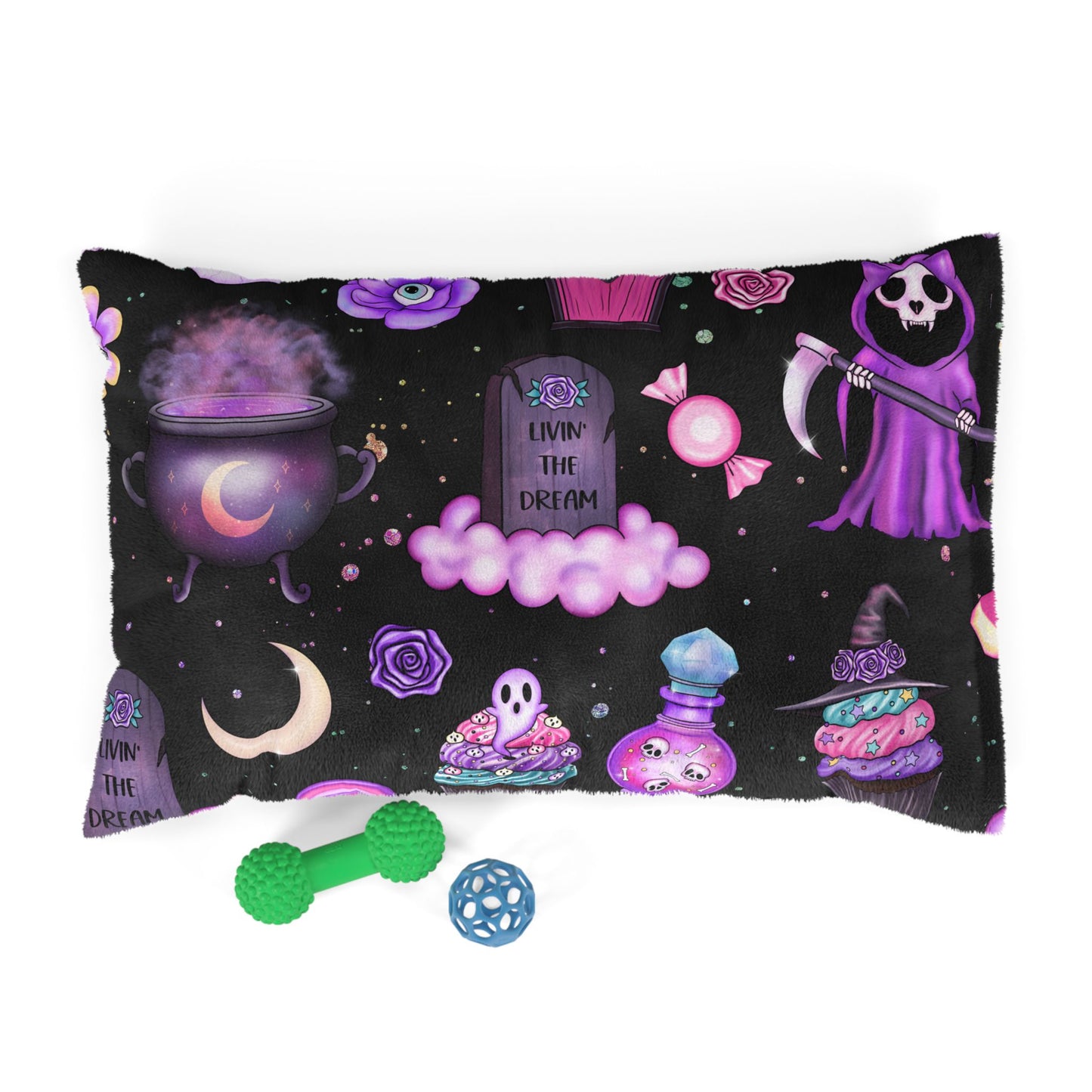 Spooky Cupcakes Pet Bed