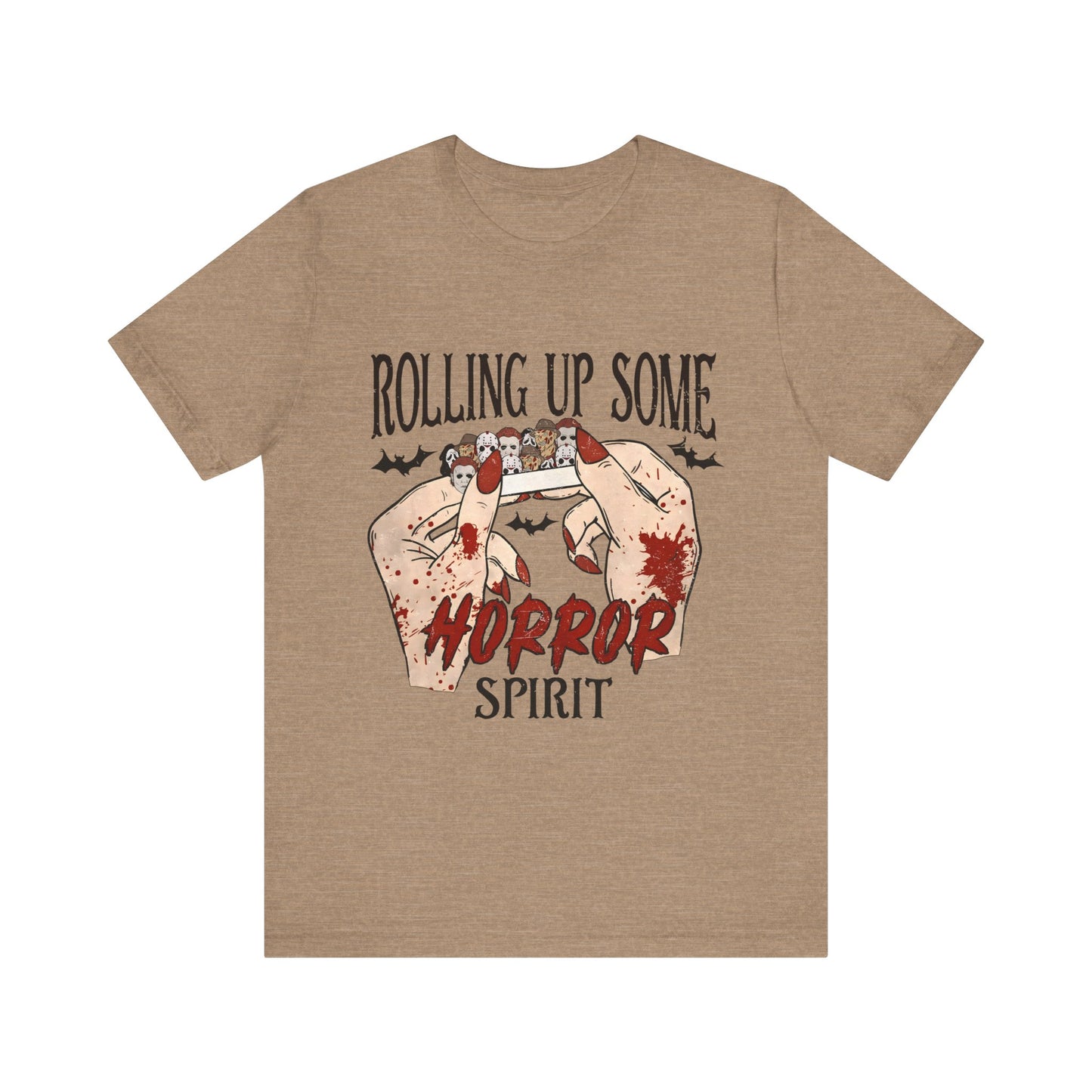 Unisex Rolling up Some Horror Spirit Tee