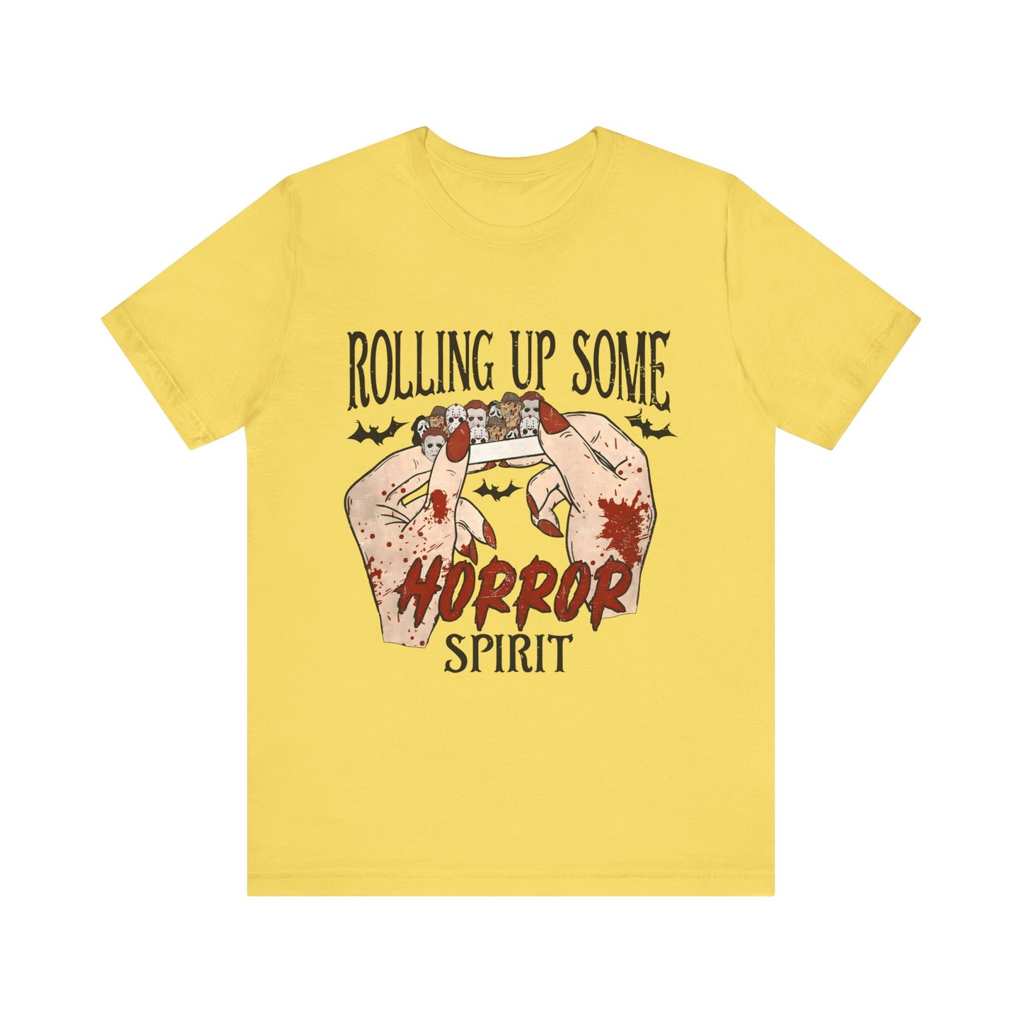 Unisex Rolling up Some Horror Spirit Tee