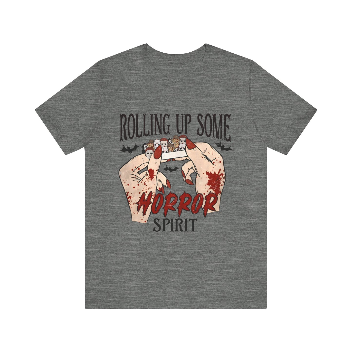 Unisex Rolling up Some Horror Spirit Tee