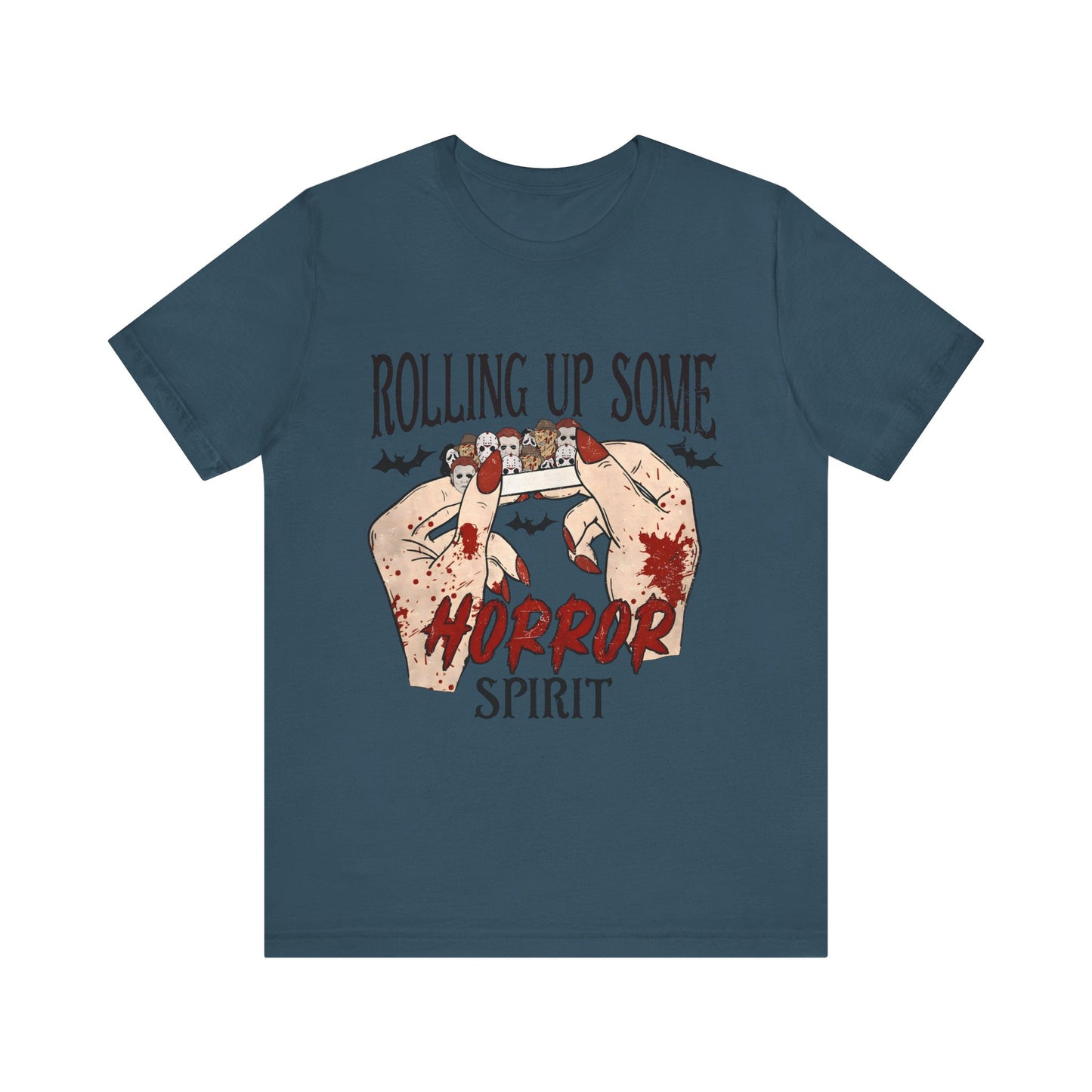 Unisex Rolling up Some Horror Spirit Tee