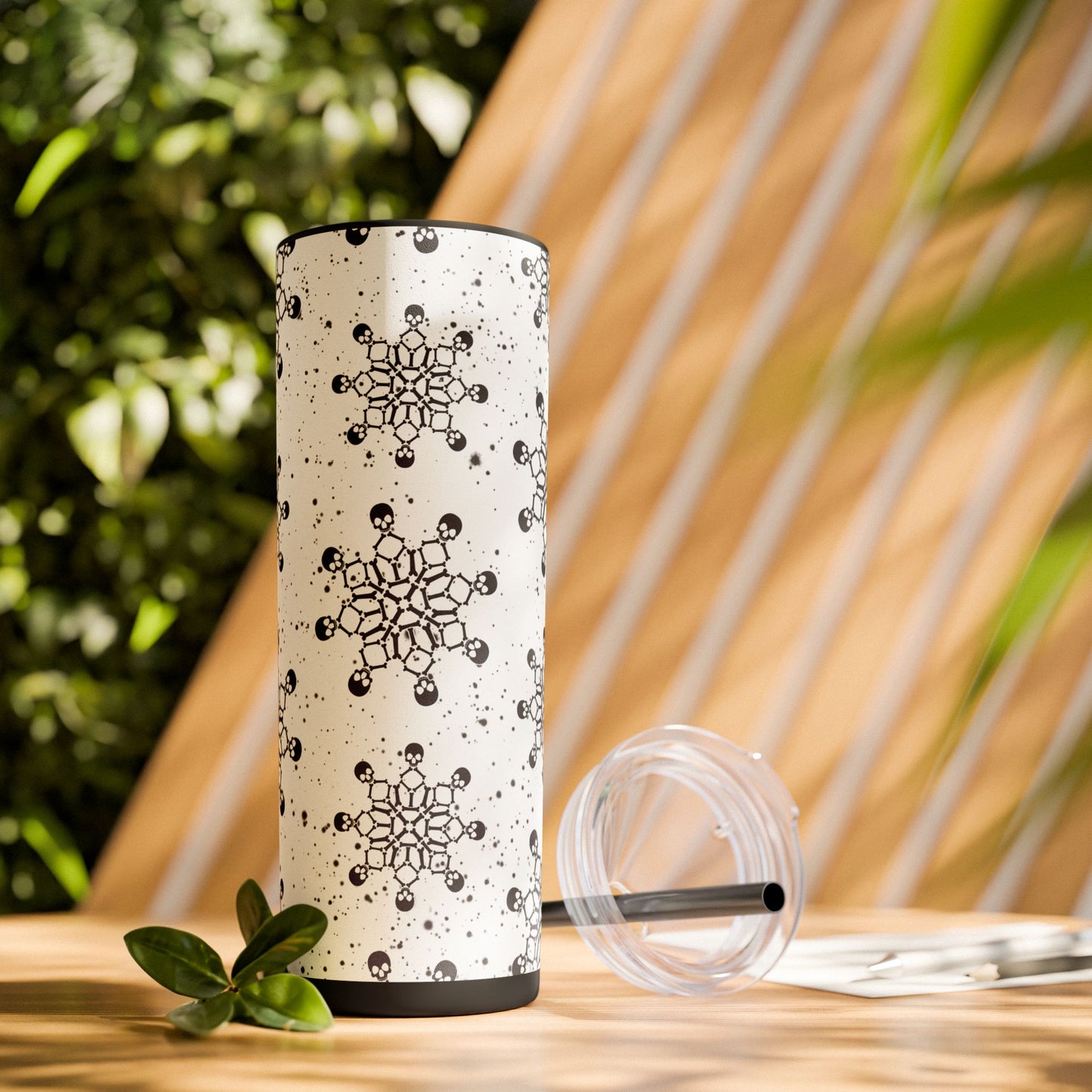 Spooky Skull Christmas Tumbler 20oz