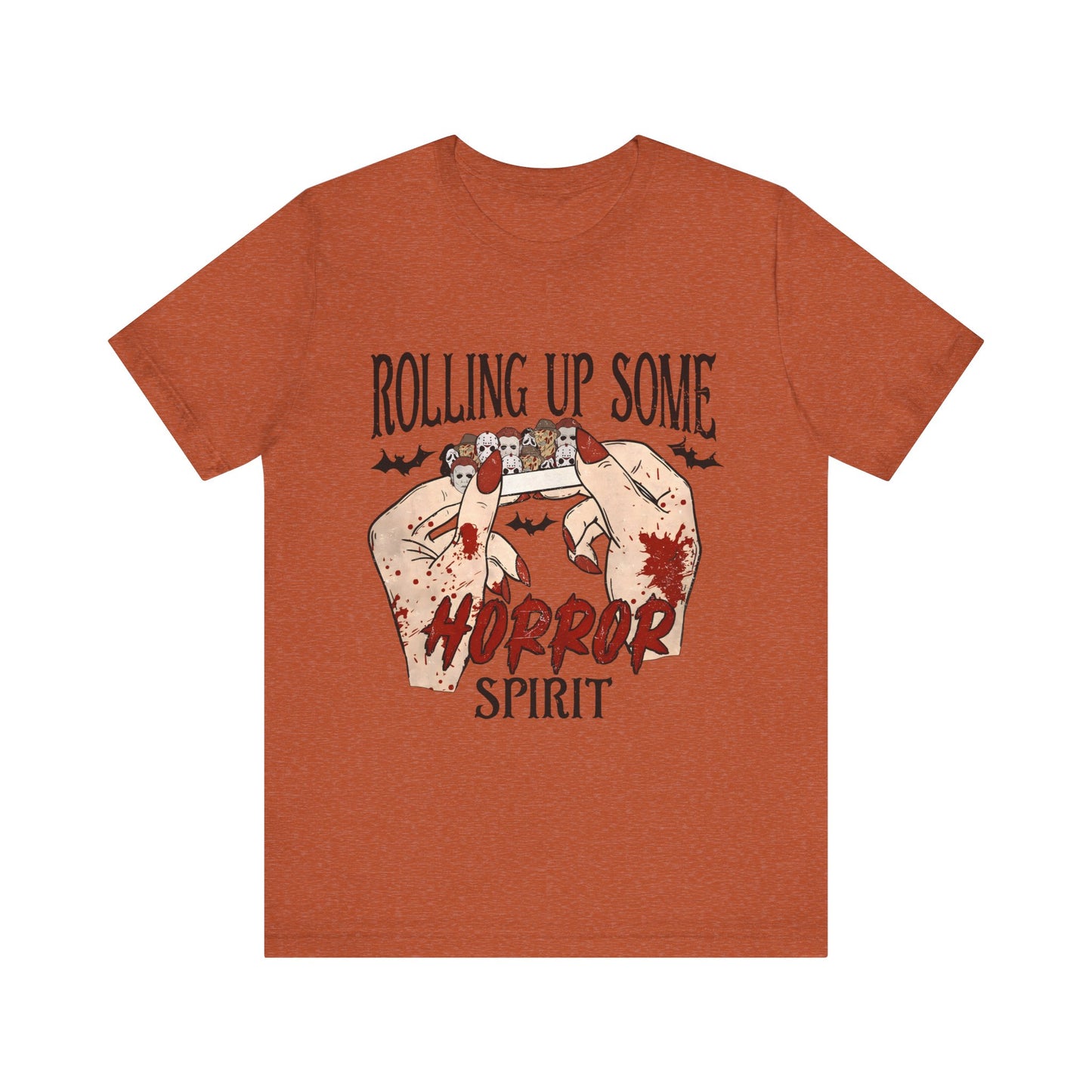 Unisex Rolling up Some Horror Spirit Tee